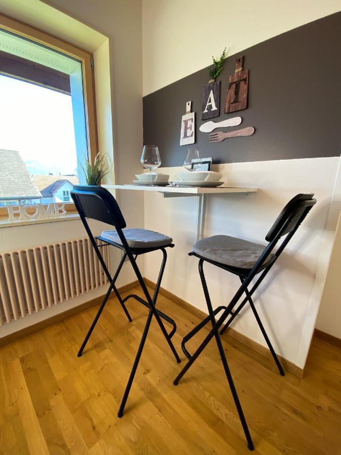 Swiss Alps View Apartment - Contactless Self Check-In Thun Exteriör bild